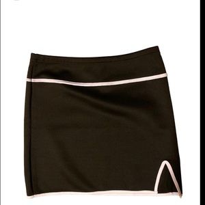 Delia’s Black And White Mini Skirt